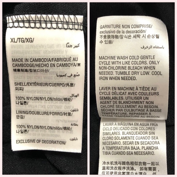 STYLE & CO Black Floral Ruffle Sleeve Boho Top XL - Picture 14 of 16